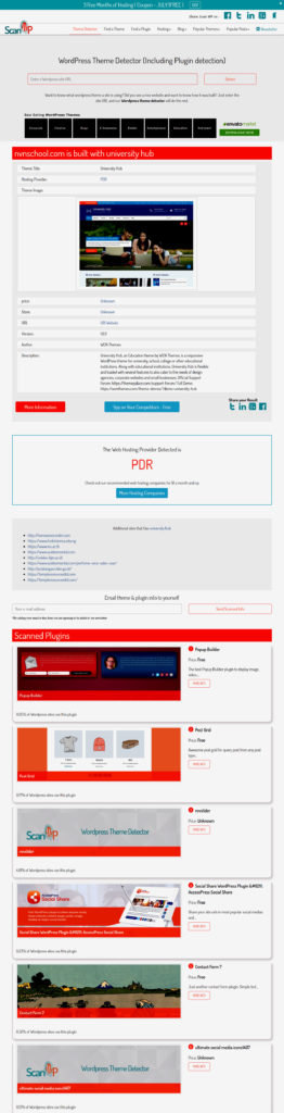 Scan WP Result